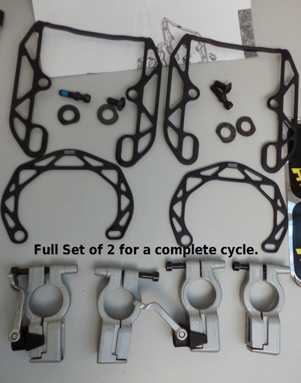 Magura Evo 2 Complete mount set for 1 Magura Hydraulic Caliper Brake